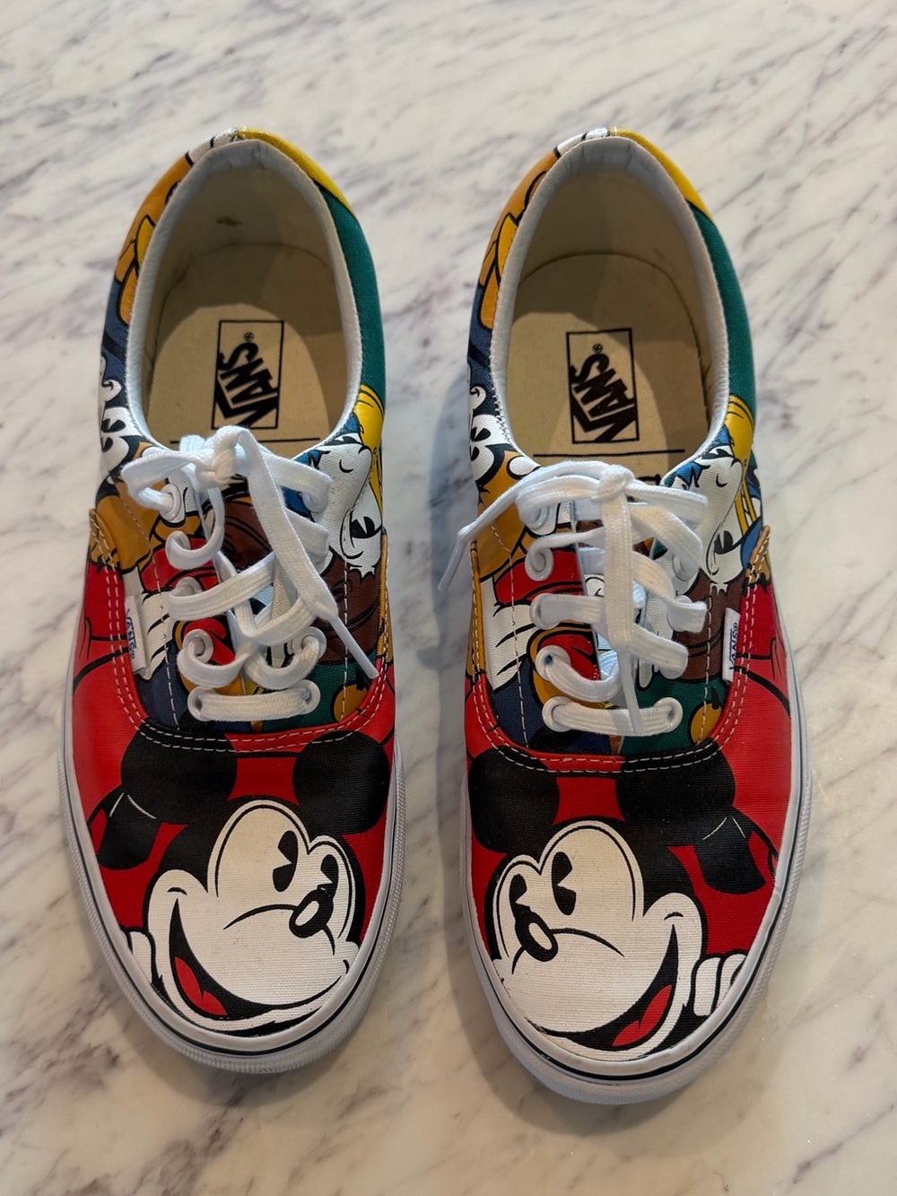 Vans Disney Mickey Mouse & Friends Sneakers Tennis Shoes 8.5 Men 10 Women New